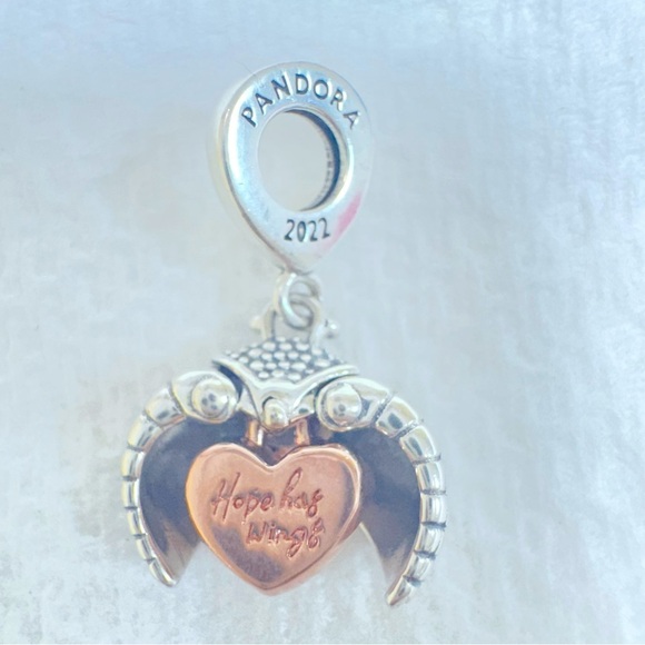 🆕Pandora Club 2022 Ladybird & Heart Dangle Charm - Picture 6 of 8